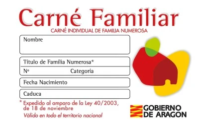 Cómo solicitar el carné de familia numerosa
