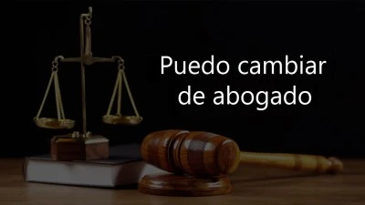 Procedimiento para cambiar de abogado