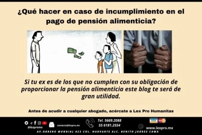 Qué hacer si no puedes pagar la pensión alimenticia