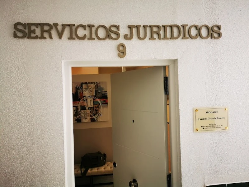 Servicios jurídicos Cristina Cebada Romero