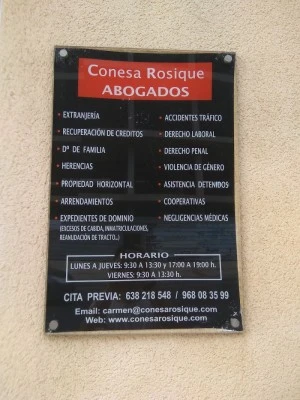 Conesa Rosique Abogados